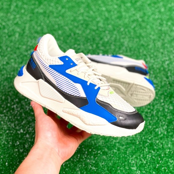 Puma RS-Z Re:Gen Low Top Mens Casual Shoes White Blue Black 381693-01 NEW Multi